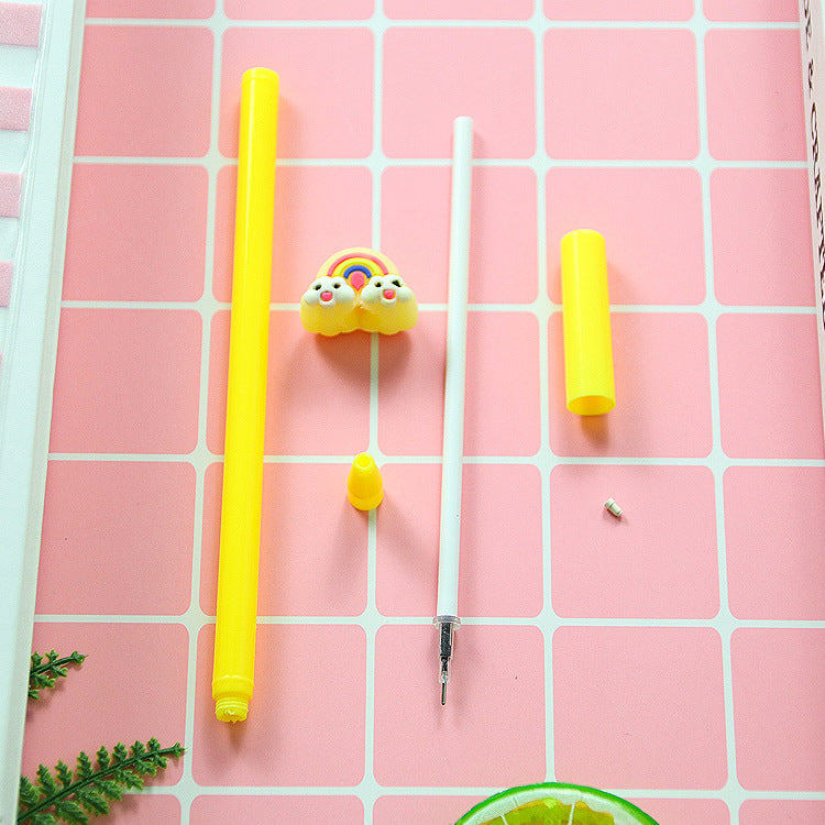 Wholesale Plastic Cartoon Rainbow Cloud Ballpoint Pen